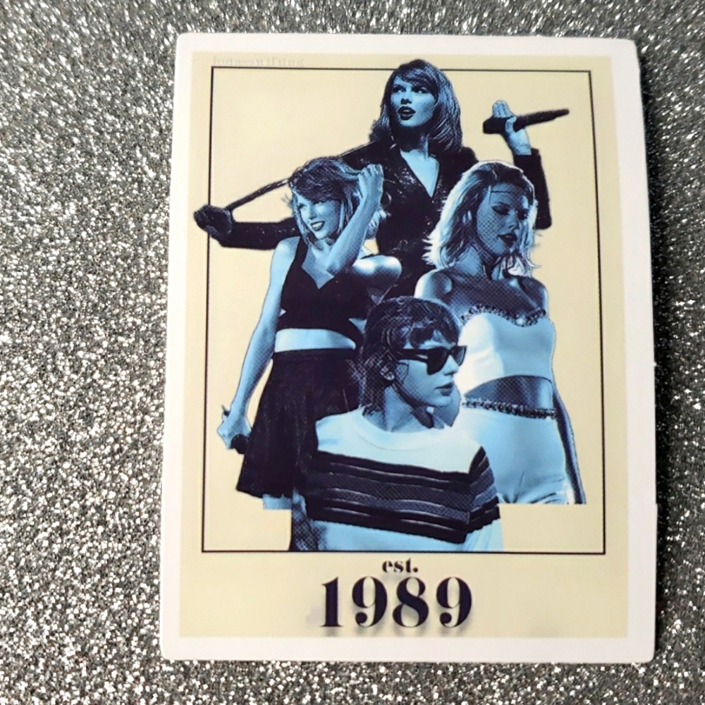 10/$10 Taylor Swift Waterproof Sticker 1989